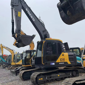 Excavadora Volvo EC140 Baja hora usada con cabina AC Sistema hidráulico avanzado Excavadora Volvo EC140 mediana usada sueca - Product Image 1