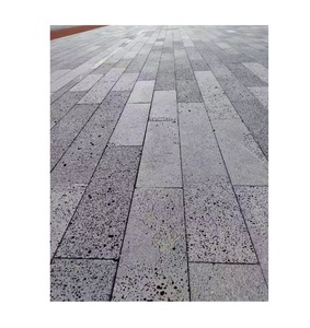 Finition aiguisée et sciée <span class=keywords><strong>Pierre</strong></span> de lave Gris Revêtement mural Tuile <span class=keywords><strong>Jardin</strong></span> <span class=keywords><strong>volcanique</strong></span> - Product Image 1