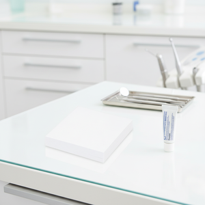 Papel Mezclador Desechable de Doble Cara para Adhesivo Dental en Polvo, Producto Multiusos para la Higiene Bucal - Product Image 2