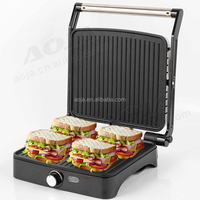 AOJA Petit électroménager de cuisine BBQ Grill électrique de haute qualité Contact Grill Sandwich Panini Steak Press Maker pour la maison