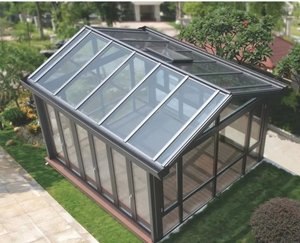 2024 Summer Villa patio exterior aleación de aluminio vidrio templado sala de sol <span class=keywords><strong>porche</strong></span> recinto - Product Image 3