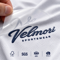 Étiquette d'entretien écologique autocollante carrée en PET avec logo imprimé par transfert thermique personnalisé ZX pour vestes en cuir