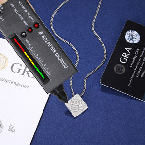 จี้นำโชคแบบดั้งเดิมของจีน925เงิน <span class=keywords><strong>VVS</strong></span> Moissanite ประดับเพชรนำโชคจากเทศกาลของขวัญวันเกิด - Product Image 5