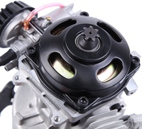 HIAORS 2 temps 49cc Dirt Bike Pull Start Engine démarreur moteur pour Pocket Bike Mini ATV Scooter