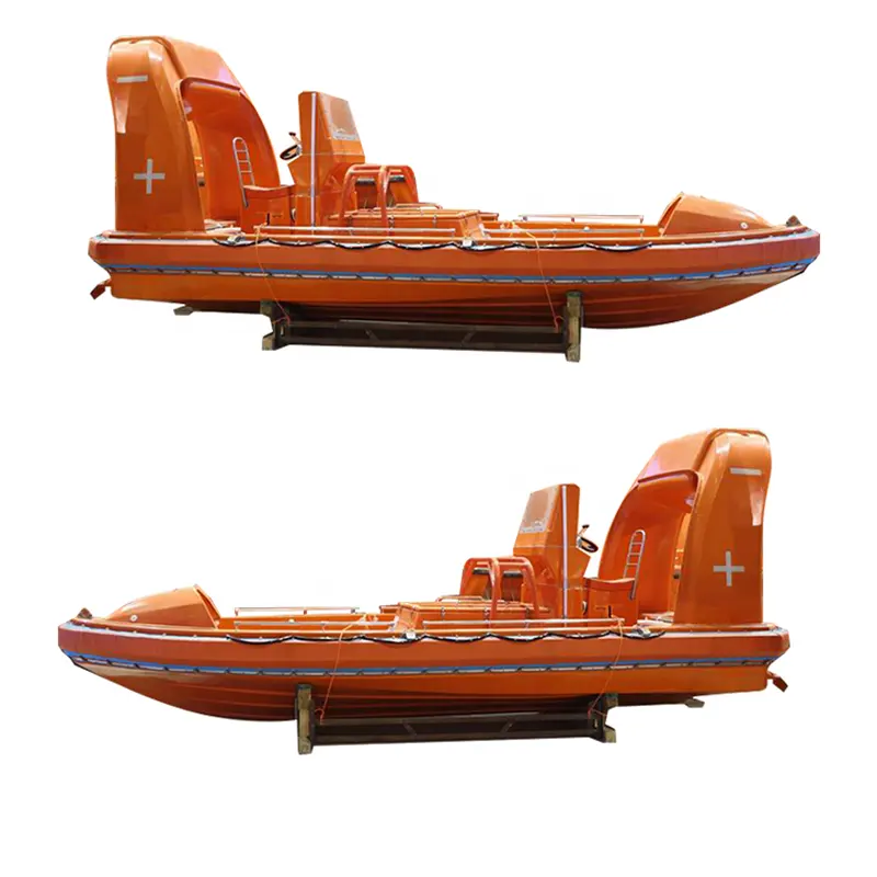 Search and Rescue Boat SOLAS Fiberglass Boat Emergency Response Vessel with Lower Price