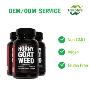 Capsules de Suppléments en Gros à Base de Horny Goat Weed avec Racine de Maca et Tongkat Ali, Sans Gluten, Approvisionnement Direct Usine - Product Image 2