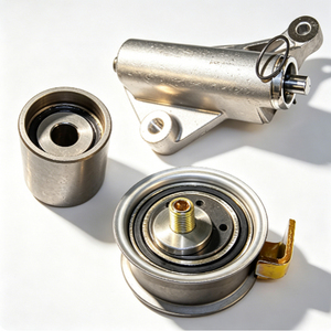 Kit de réparation <span class=keywords><strong>courroie</strong></span> de <span class=keywords><strong>distribution</strong></span> et pompe à eau TCKWP317 – Corrige le bruit de la <span class=keywords><strong>courroie</strong></span>, les fuites de liquide de refroidissement et l'excès de chaleur du moteur – Compatible moteur 1.8L L4 SOHC 1997-2000 - Product Image 4