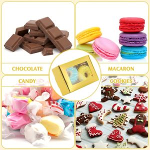 Cajas para Jabón Hechas a Mano, Mini Cajas de Regalo Kraft con Ventana para Panadería, Dulces, Jabones y Regalos - Product Image 5