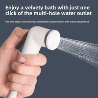 Yacht, bateau rapide, mini-douche, dispositif de douche économe en eau et à pression accrue, modification marine, accessoires d'extérieur, pomme de douche ABS