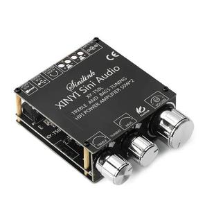 XY-T50L BT 5.0 โมดูลเครื่องขยายเสียงดิจิตอลสเตอริโอพร้อมการปรับเสียงสูงและต่ำด้านหน้า - Product Image 1