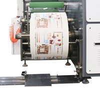 Nouvelle presse d'impression flexographique automatique en ligne 8 couleurs de qualité industrielle Zhenbang avec séchage UV et contrôle par écran tactile pour adhésifs