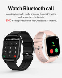 ST20 심박수 모니터 피트니스 트래커 우아한 연인 커플 터치 스마트 팔찌 여성 스마트 시계 - Product Image 5