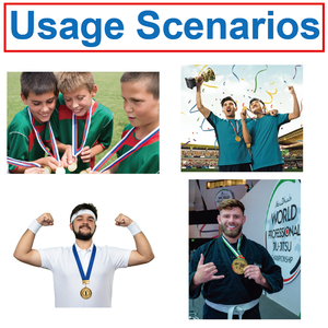 Médaille de course cross-country personnalisée moulé sous pression-Réductions sur commande en gros disponibles pour les événements de course - Product Image 3