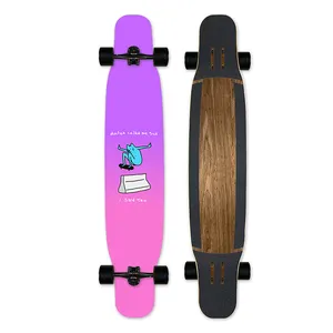 Cheap price longboard skateboard good quality custom skateboard decks