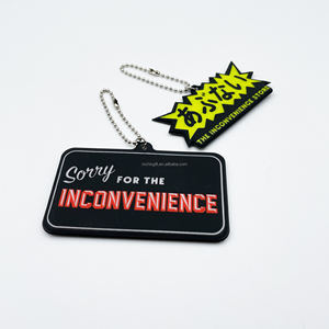 Llavero reflectante colorido con logotipo personalizado Llavero reflectante de PVC Reflector de seguridad para seguridad vial - Product Image 5