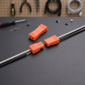 Conector de Cable de Iluminación Naranja de Material PA Ignífugo UL94V-0 Fácil de Instalar para PC562, Gran Venta - Product Image 3