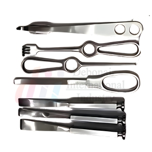 Ensemble de 25 instruments chirurgicaux orthopédiques de base en acier inoxydable, kit de chirurgie osseuse pour traumatismes, fournisseur en gros - Product Image 5