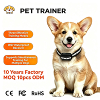Intelligentes Wiederaufladbares Anti-Bell-Halsband für Hunde mit Piepton, Vibration und Elektrostatischer Korrektur zur Bellkontrolle und Hundetraining