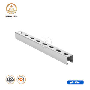 Cán nóng 41x41 Mét 2.5 mét Độ dày năng lượng mặt trời C Loại thép đường sắt gi Z30 c25019 như/anz4600 compliant thép xà gồ - Product Image 1