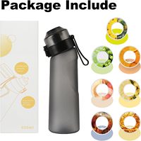 2025 BPA-vrije 750ml milieuvriendelijke sportdrinkfles met fruitgeur voor volwassenen, inclusief smaakpodjes