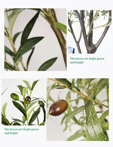 Trang Trí Trong Nhà Gần Tự Nhiên Cây Cảnh Giả 6ft 180Cm 2.1M Giả Nhựa Trang Trí Cây Ô Liu Nhân Tạo Cây Trang Trí Sân Vườn - Product Image 2