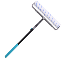 Rouleau de peinture professionnel industriel en polyester réglable, multifonctionnel pour murs et sols, avec option OEM, vente en gros