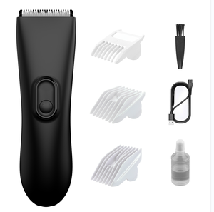 Recortador de pelo inalámbrico profesional para área privada, eliminador de vello Facial masculino, <span class=keywords><strong>afeitadora</strong></span> de cabeza de maquinilla de afeitar para hombres - Product Image 1