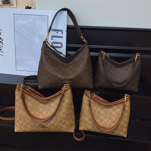 Sac fourre-tout tendance pour femme à motif géométrique. Sac à main de luxe en PU de haute qualité. - Product Image 6