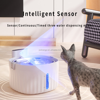Bebedero Automático Inalámbrico Inteligente para Mascotas de 2L con Pantalla LCD, Resistente al Agua, para Perros y Gatos