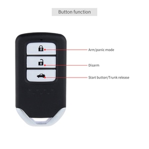 Easyguard CAN BUS Plug and Play Kit for Honda Accord Push Button Start <b>Remote</b> Start Passive Keyless Entry Smart <b>Car</b> Alarm System - Product Image 2