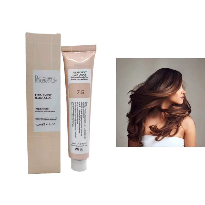 Salone selettivo permanente colore dei capelli crema blent Formula OEM tinture per capelli 100ml