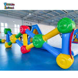 Jouet gonflable Dream Island pour traverser l'eau-Paradis des enfants-Équipement de jeu aquatique pour piscine - Product Image 1