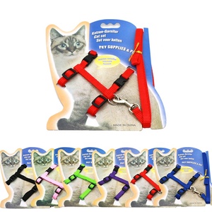 Pet Supplies Walking Travel Small Pet Dog <strong>Cat</strong> <strong>Harness</strong> and Leash Nylon Adjustable <strong>Cat</strong> <strong>Harness</strong> - Product Image 2