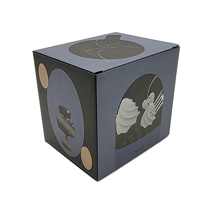 Custom print cardboard shipping mailer corrugated paper box packaging for products