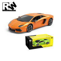 Voiture de course télécommandée Lamborghini Aventador Coupé RC, échelle 1/18, 2.4G, 4 canaux, jouet de supercar RC autorisé par JFY RW Manufacture, en vente.