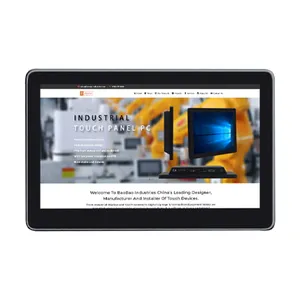 פתוח מסגרת LCD קיבולי תעשייתי HDM-I VGA 13 אינץ מסך מגע צג