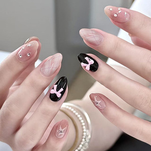 <span class=keywords><strong>Uñas</strong></span> Postizas <span class=keywords><strong>de</strong></span> Estilo Chino, Diseño <span class=keywords><strong>de</strong></span> Porcelana <span class=keywords><strong>Azul</strong></span> y Blanca con Rayas, Pintadas a Mano, con Diseño 3D <span class=keywords><strong>de</strong></span> Pomelo, Arte <span class=keywords><strong>de</strong></span> <span class=keywords><strong>Uñas</strong></span> <span class=keywords><strong>de</strong></span> Alta Gama - Product Image 3
