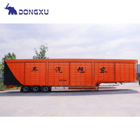 Boîte Infermée Cargo Remorque Fermée Utilitaire Dry Van Cargo Semi Remorques Fermé Alliage Boîte Étanche Remorque Avec Portes Latérales