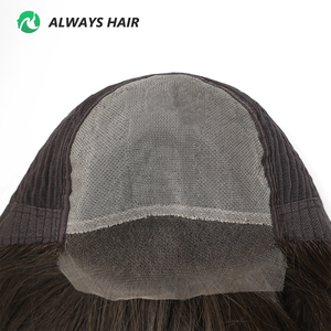 Peluca de <span class=keywords><strong>Cabello</strong></span> Humano Remy <span class=keywords><strong>con</strong></span> Frente de Encaje Transparente de 9 Pulgadas, Corte Chino, 120% de Densidad, Ajustable, Modelo MT12 - Product Image 3