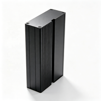 Boîtier électrique en aluminium pour panneau de distribution d'alimentation, boîte de commande, boîtier électrique en aluminium avec logo personnalisé
