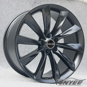 Fonyee Original 20 pouces 20x9.<span class=keywords><strong>5</strong></span> 5x114.<span class=keywords><strong>3</strong></span> multi-rayons <span class=keywords><strong>5</strong></span> trous Huecos Mag alliage roues de voiture de tourisme jantes automatiques Jante pour <span class=keywords><strong>Tesla</strong></span> - Product Image 2