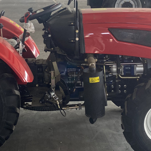 Mini Tractor Compacto para Jardín con Escape Inferior, Implementos para Viñedos y Huertos, 4x4, 50HP, Tractor para Invernadero con Bomba y Rodamientos, Arranque Eléctrico - Product Image 4