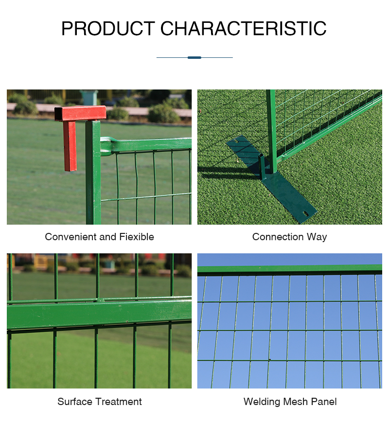 Canada Standard Temporary Fencing,6ftx8ft Metal Temp Fence For Sale