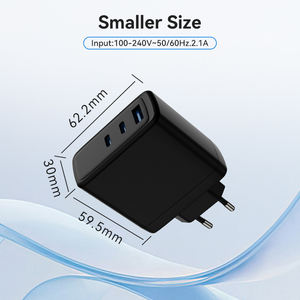 Para Merryking 100W GaN PD cargador rápido CE KC aprobado logotipo personalizado cargador multipuerto para teléfono iPad características OTP OVP PD 3,0 - Product Image 2