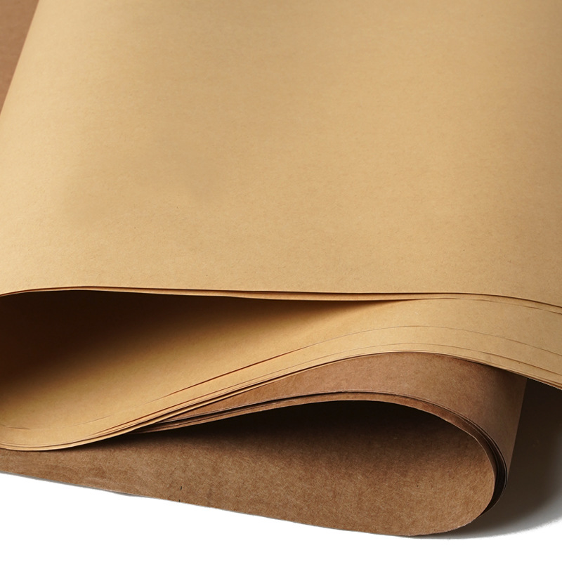 High Quality Brown Packaging Printing Kraft Paper Diy Craft Kraft Paper Thick Cardboard