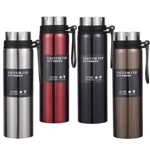 Termo grande reutilizable de doble pared, termo de vacío con infusor deportivo de agua, <span class=keywords><strong>1000ml</strong></span>, JT-FL1000 - Product Image 1