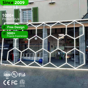 Modern Linear <strong>Light</strong> Aluminum Led Honeycomb Hexagon <strong>Lights</strong> Ceiling Vehicle Repair Shop Slim <strong>Lights</strong> <strong>for</strong> <strong>Garage</strong> Wall - Product Image 1
