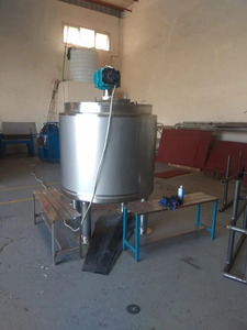 Liquid Glue Gel Syrup Oil Lubricant Gel Homogenizer Roller Mixer Stainless Steel Gearbox Mixing Tank Electric Heating <b>Machine</b> - Product Image 2