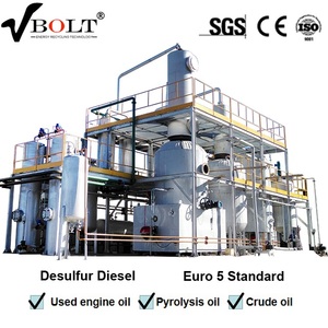 VBolt-Planta de aceite de pirólisis de desecho a EURO 5, destilación diésel, última tecnología, <span class=keywords><strong>2021</strong></span> - Product Image 2