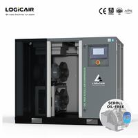 Compresseur d'air industriel silencieux sans huile à vis refroidi par air LOGICAIR 5Kw 7.5Kw 11Kw 12Bar 15Bar 16Bar 30Bar 5Hp 10Hp